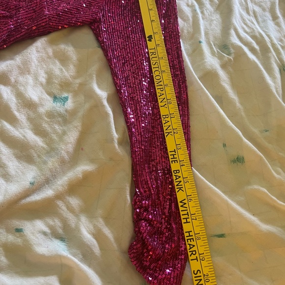 Parker pink sequined dress - Picture 13 of 17